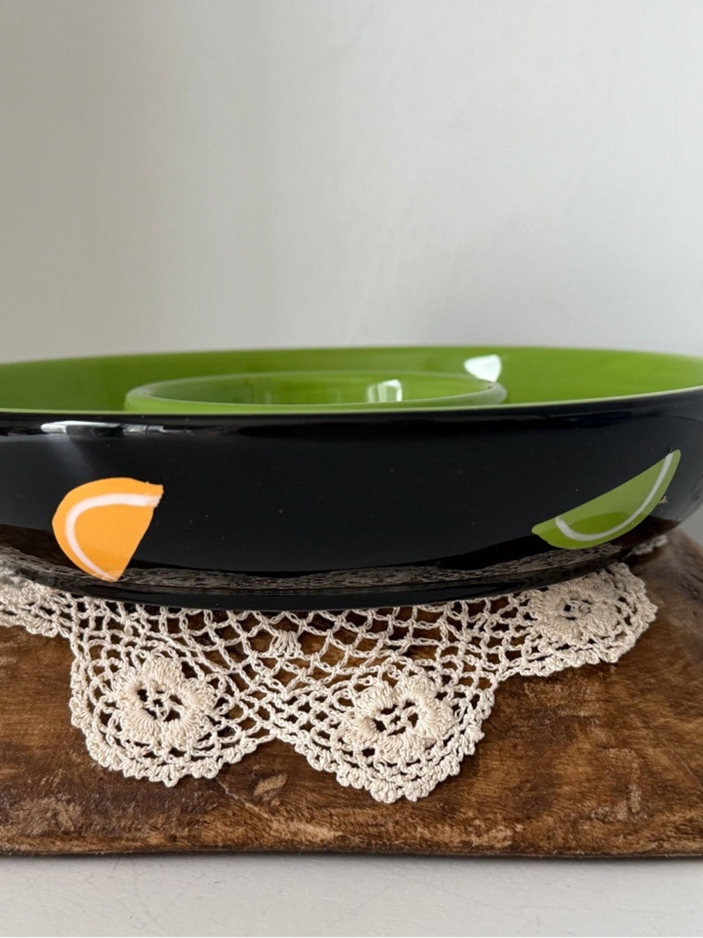 Crate and Barrel Margarita Salt and Lime/Lemon Dish